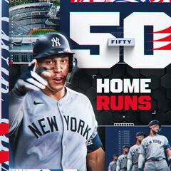 Aaron Judge supera la marca de 50 home runs en la temporada 2025