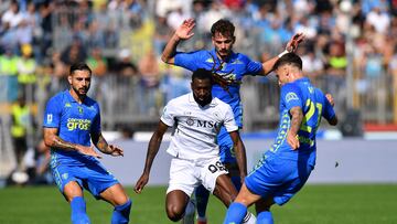 Empoli-Nápoles, en directo