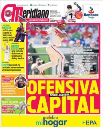 Portadas de la prensa deportiva