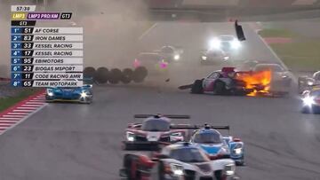 Escalofriante accidente de Marta García