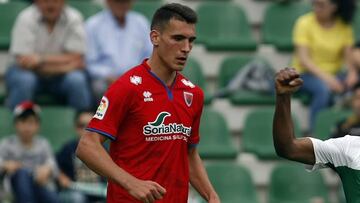 15/04/17 PARTIDO SEGUNDA DIVISION 
 ELCHE - NUMANCIA
 DANI CALVO Y MALONGA