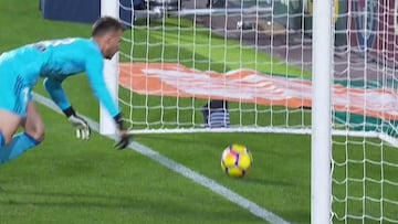 Gol no concedido a Messi: el balón entró completamente