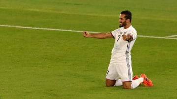 Mabkhout marcó el gol del triunfo.