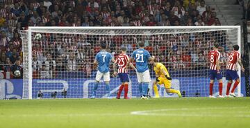 0-1. Juan Cuadrado marcó el primer gol.