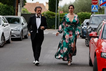 Invitados en la boda de David Summers y Christine Cambeiro en Madrid.
