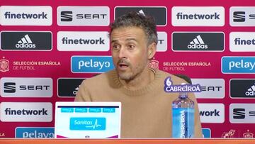 La explicación de Luis Enrique sobre el cambio para dar entrada a Sergio Ramos en el 84'