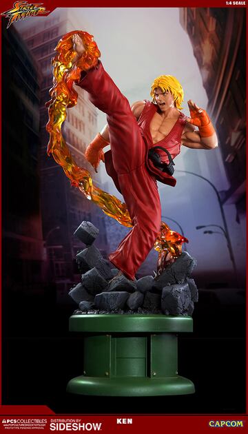 Fotografía - street-fighter-ken-masters-with-dragon-flame-statue-pop-culture-shock-902957-02.jpg
