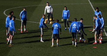 El Madrid entrena pensando en el Girona