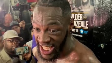 Ha sido elegida como 'la frase de un atleta que da más miedo': Wilder y su "derecho a matar"