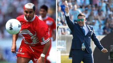 Los entrenadores de la Liga cuando eran jugadores