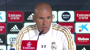 Zidane: "Confío en Vinicius, pero tengo 26 jugadores"