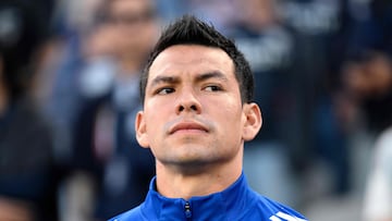 SAN DIEGO, CALIFORNIA - JULY 16: Hirving Lozano #11 of San Diego FC looks on before the game against the Toronto FC at Snapdragon Stadium on July 16, 2025 in San Diego, California. Orlando Ramirez/Getty Images/AFP (Photo by Orlando Ramirez / GETTY IMAGES NORTH AMERICA / Getty Images via AFP)