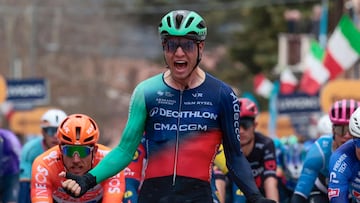 Lund Andresen gana la 3ª etapa de Tirreno-Adriático.