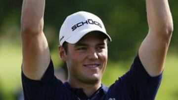 <strong>VICTORIA.</strong> Kaymer se alzó con la victoria final.