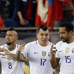 Chile 1x1: Vidal resolvió otra pobre actuación de la Roja