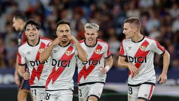 El centrocampista del Rayo Vallecano Álvaro García.