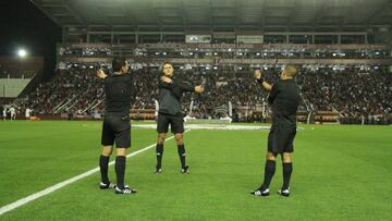 Wilmar Roldán, el árbitro de Athletico Paranaense - River