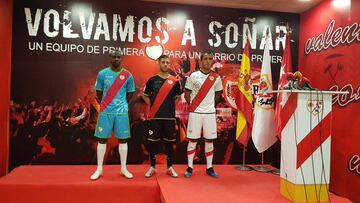 Presentación camisetas Rayo Vallecano