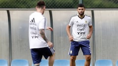 Salvio desplaza a Mercado y Agüero ocuparía la punta