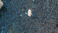 Vídeo: Recopilación de los mejores festejos de la afición de Argentina tras salir campeona de Qatar 2022