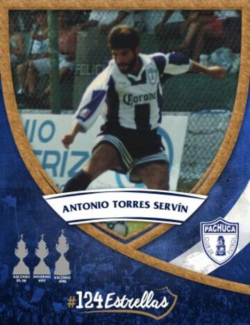 Las 124 estrellas en la historia del Pachuca (Del 1 al 124)