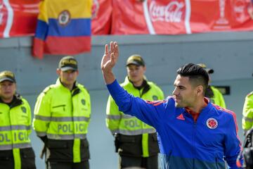 Imágenes para siempre. Jugadores agradecieron por el apoyo y por la gran bienvenida en Bogotá 