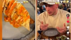 Una española pide una tortilla de patata en Francia y lo que le traen ha dejado conmocionado a todo TikTok