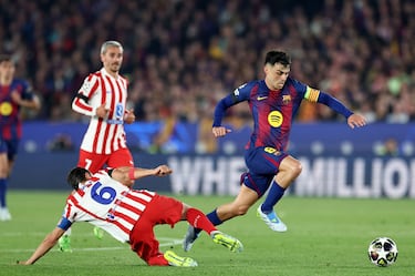 Barcelona player ratings against Atlético: Cubarsí red threatens Champions League semi