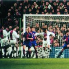 El PSG, la bestia negra del Barcelona en 1995
