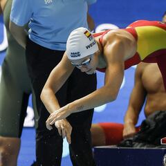 Hugo González y Carmen Weiler brillan en los campeonatos de invierno.