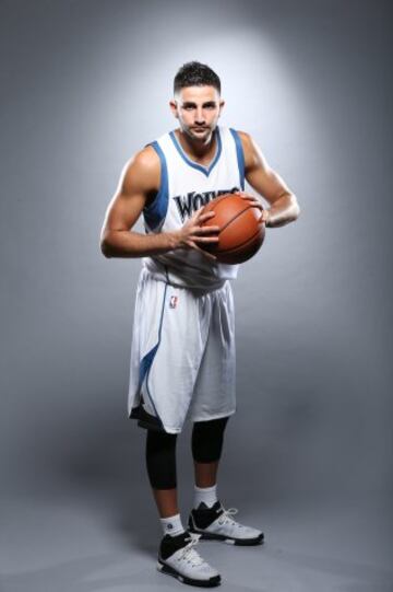 Ricky Rubio juega con los Minnesota Timberwolves desde el 2011.