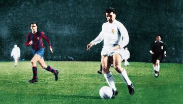 En dos ocasiones en el mismo a?o Puskas logr¨® un hat-trick al Barcelona en Liga. La primera vez el 27 de enero de 1963 en el Camp Nou y la segunda el 15 de diciembre de 1963 Puskas repiti¨® y marco tres goles, el ¨²ltimo de ellos fue de penalti.