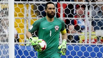 Claudio Bravo no dramatiza: "Fue un empate justo"