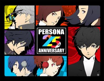 Imagen de apertura del nuevo portal oficial de Persona por su vigesimoquinto aniversario.