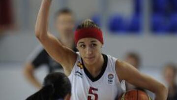 Queralt Casas, contenta al debutar con Minnesota Lynx