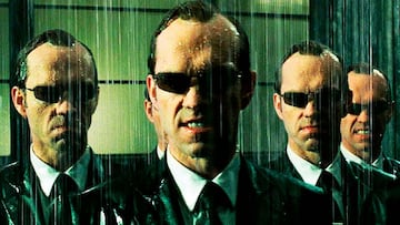 matrix revolutions agente smith clones hugo weaving