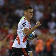 Borré: “Me gustaría volver y sentir lo que es jugar en el Monumental”