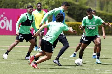 Nacional se prepara para el partido ante Unión Magdalena del sábado, válido por la fecha 8 de Liga.