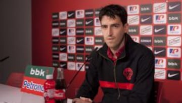 02/03/15 rueda de prensa Athletic de Bilbao Andoni Iraola