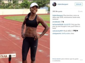 La atleta colombiana sigue preparándose para los Juegos Olímpicos y la Liga de Diamante del 2016 