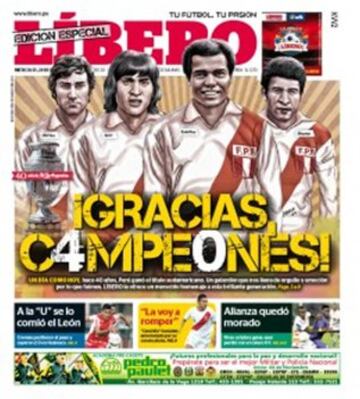 Portadas de la prensa mundial