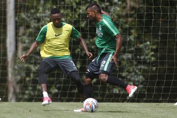 En imágenes el entrenamiento de Nacional con sus refuerzos