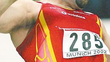 <b>UN COLOSO. </b>Manuel Martínez, plusmarquista de peso.