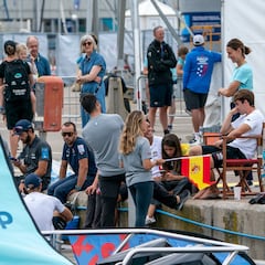 La falta de viento aplaza la clasificación del Sail Team BCN a las semifinales