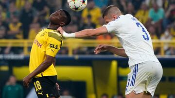 Duelo del Borussia de Dortmundo-Copenhague de la primera jornada de Champions. EFE/EPA/RONALD WITTEK