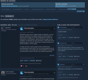 No Man's Sky celebra que las críticas positivas en Steam por fin superan a las negativas