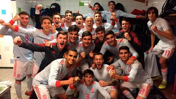 Un gol de Marqués en el 90' da el pase a España al Europeo Sub-19