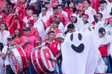 Hubo 28 mil aficionados para este clásico de rojos que se jugó en Bogotá despúes de seis años.