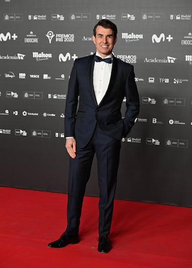 Daniel Muriel posa en la alfombra roja de los Premios Iris 2026 celebrados en Madrid. 
 
 
 