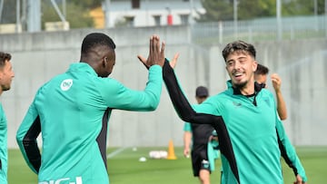 20/09/24 ENTRENAMIENO ATHLETIC DE BILBAO NICO SERRANO